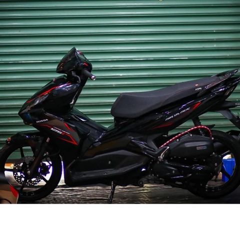 tem rời ab 125 đen đỏ 2023 mẫu mới , tem 3 lớp bền màu - Decal Cao Cấp Nhất