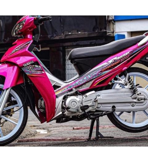 Tem Rời Sirius 110 Spark Z Dán Xe Hồng - Tem Chuẩn Hình - Không Phai Màu  - Decal In Chất Lượng