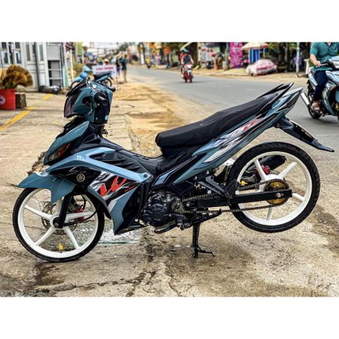 [FreeShip] [Ảnh thật] Tem rời Exciter 135 - Mẫu LC135 trắng đen, chữ LC đỏ - Chuẩn From cực đẹp Quyen Decal