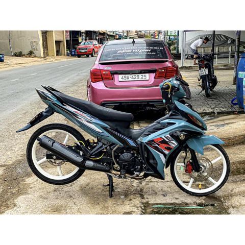 [FreeShip] [Ảnh thật] Tem rời Exciter 135 - Mẫu LC135 trắng đen, chữ LC đỏ - Chuẩn From cực đẹp Quyen Decal