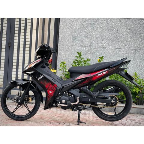Tem Rời Dán Xe Exciter 2009 Mẫu Malay Lửa Đen Đỏ Chữ Jupiter MX Cực Hot, Hàng 3 Lớp Chất Lượng Cao Quyen Decal