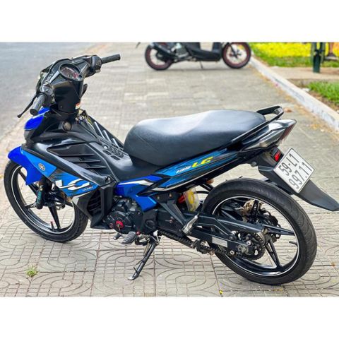 [FreeShip] [Ảnh thật] Tem rời Exciter135 - Mẫu LC135 xanh trắng đen - Chuẩn From cực đẹp Quyen Decal