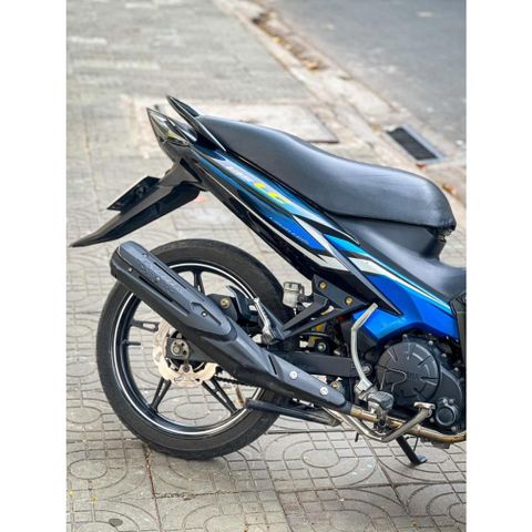 [FreeShip] [Ảnh thật] Tem rời Exciter135 - Mẫu LC135 xanh trắng đen - Chuẩn From cực đẹp Quyen Decal