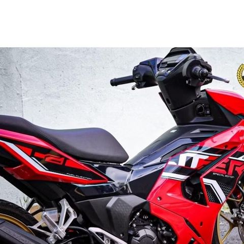 TEM DÁN ER XE WINNER X V3 MÀU ĐỎ TRẮNG HRC 2023 - Decal Cao Cấp Nhất