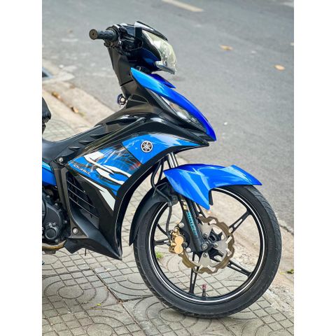 [FreeShip] [Ảnh thật] Tem rời Exciter135 - Mẫu LC135 xanh trắng đen - Chuẩn From cực đẹp Quyen Decal