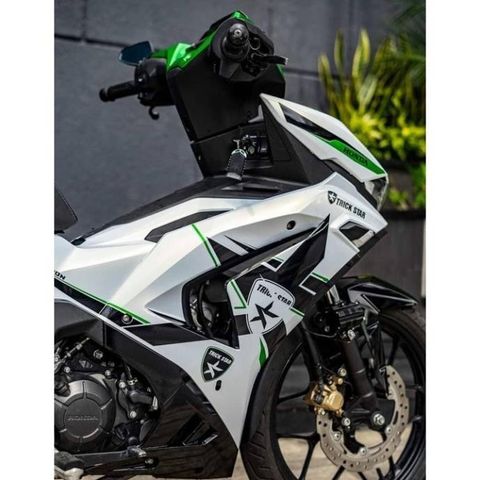 TEM TRICK STAR WINNER X V3 MÀU TRẮNG - Decal Cao Cấp Nhất