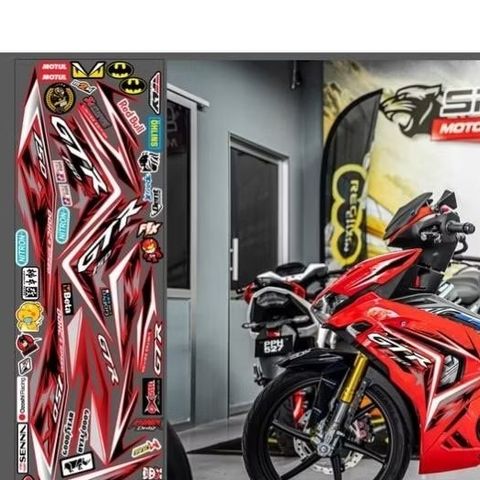 tem gtr xe winner v3 màu đỏ [TEM XE WINNER V3 GTR GIÁ RẺ] 👉chế tem theo yêu cầu giá rẻ. - Decal Cao Cấp Nhất