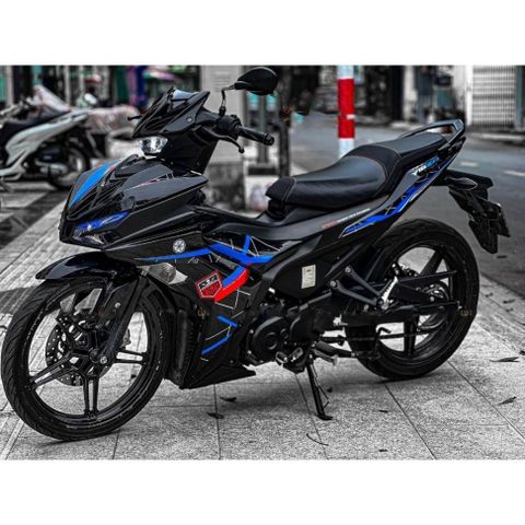 tem rời dán xe exciter 155 đen chỉ 7 màu cực đẹp , tem 3 lớp - Decal Cao Cấp Nhất