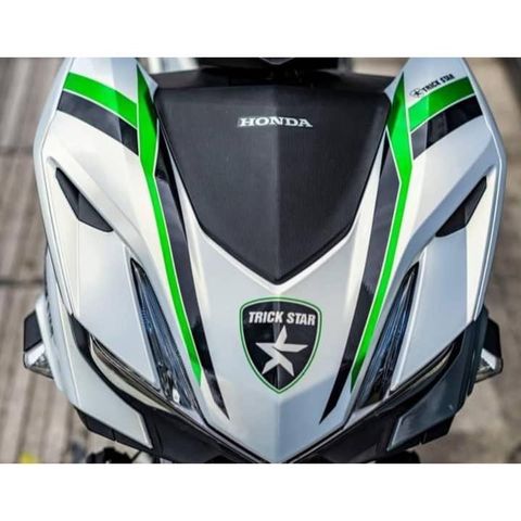 TEM TRICK STAR WINNER X V3 MÀU TRẮNG - Decal Cao Cấp Nhất