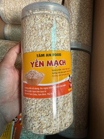 Yến Mạch Tâm An Cán Vỡ 500g – giàu chất xơ