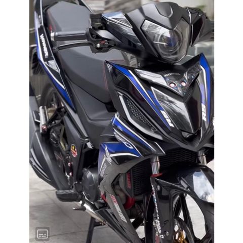 tem rời winner v1 đen xanh chế kiểng cover đẹp , tem 3 lớp bền màu - Decal Cao Cấp Nhất