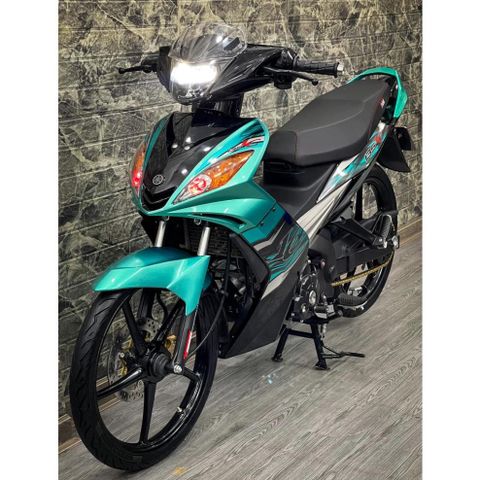 [FreeShip] [Ảnh thật] Tem rời CANDY Exciter 2010 - Mẫu LC135 xanh ngọc nổi bật - Chuẩn From cực đẹp Quyen Decal