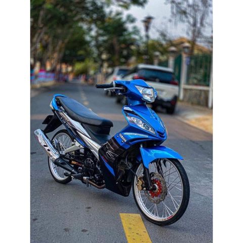 tem rời exciter 135 2010 đen xanh lc đẹp . tem 3 lớp bền màu - Decal Cao Cấp Nhất