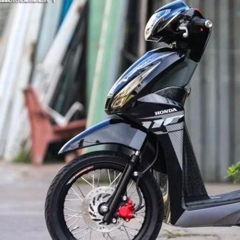 [FreeShip] Tem rời Vision 2015 xe đen - mẫu sọc xám trắng đơn giản - không bay màu Cao Cấp