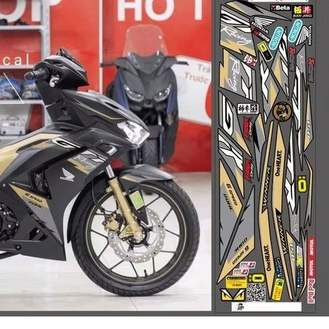 tem gtr xe winner v3 màu đen nhám [TEM XE WINNER V3 GTR GIÁ RẺ] 👉chế tem theo yêu cầu giá rẻ. - Decal Cao Cấp Nhất