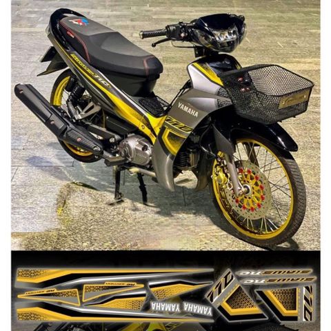 Tem ZIN sirius RC 2020 xám vàng