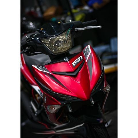 Tem rời Exciter 150 mẫu Y15ZR xe đỏ nhám, in sắc nét, 3 lớp không phai màu CM00024 1 2