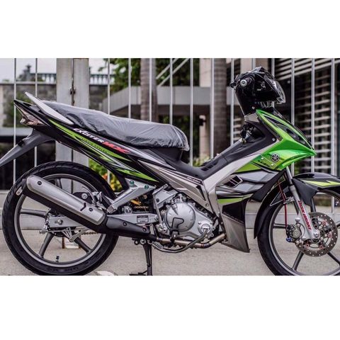 Tem Rời Exciter MX 135 2006 - 2010 Đen Xanh