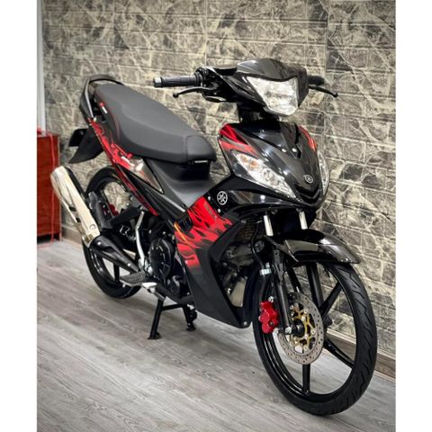Tem Rời Dán Xe Exciter 2009 Mẫu Malay MX Lửa Đỏ Đen Chữ Jupiter Cực Hot, Hàng 3 Lớp Chất Lượng Cao Quyen Decal