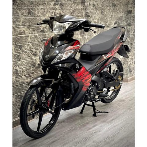 Tem Rời Dán Xe Exciter 2009 Mẫu Malay MX Lửa Đỏ Đen Chữ Jupiter Cực Hot, Hàng 3 Lớp Chất Lượng Cao Quyen Decal