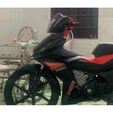 Tem Rời Honda Winner V1 Dán Xe Đen Cam  - Decal In Chất Lượng