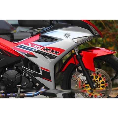 Tem rời Exciter 150 mẫu Y15ZR bạc đỏ, in sắc nét, 3 lớp không phai màu CM00139 1 2