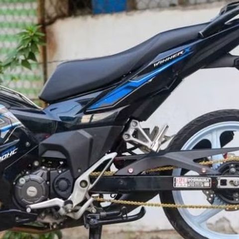 Tem rời xanh xám cho Winner V3 đen - tem đơn giản - kông bay màu Quyen Decal
