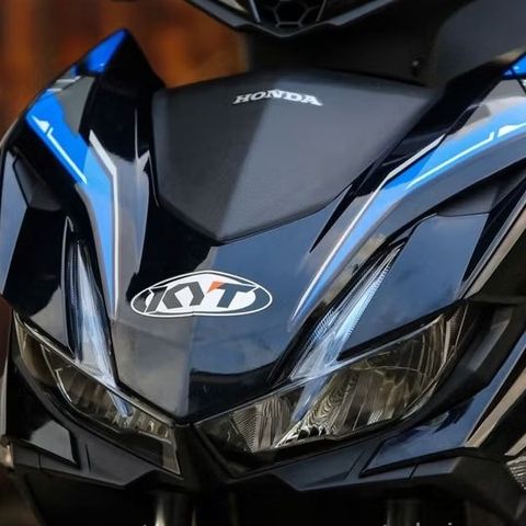 Tem rời xanh xám cho Winner V3 đen - tem đơn giản - kông bay màu Quyen Decal