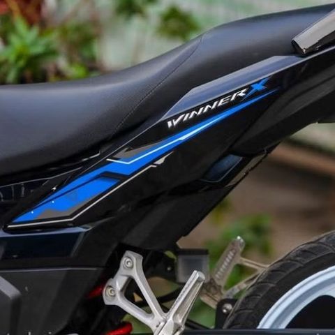 Tem rời xanh xám cho Winner V3 đen - tem đơn giản - kông bay màu Quyen Decal
