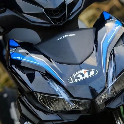 Tem rời xanh xám cho Winner V3 đen - tem đơn giản - kông bay màu Quyen Decal