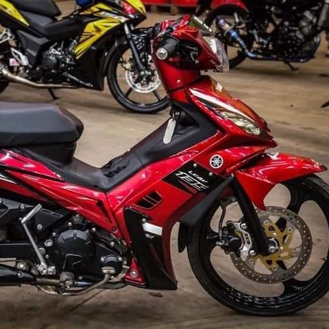 Tem Xe Yamaha Exciter 135 LC Đỏ Đen