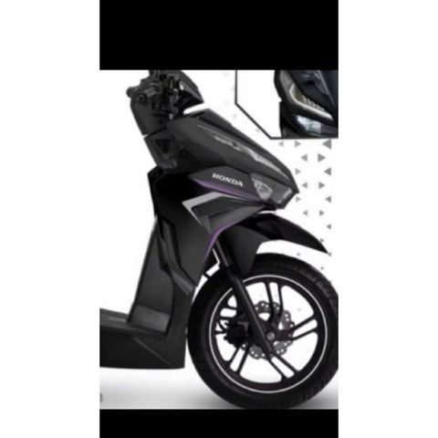 Tem Vario 125 Tím dán xe Đen