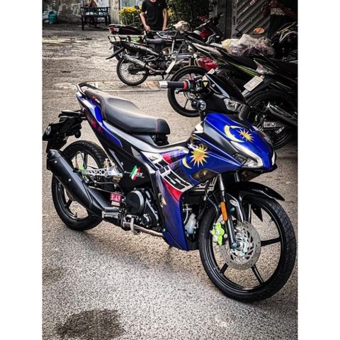 tem rời ex 155 xanh malaysia phối đỏ đen