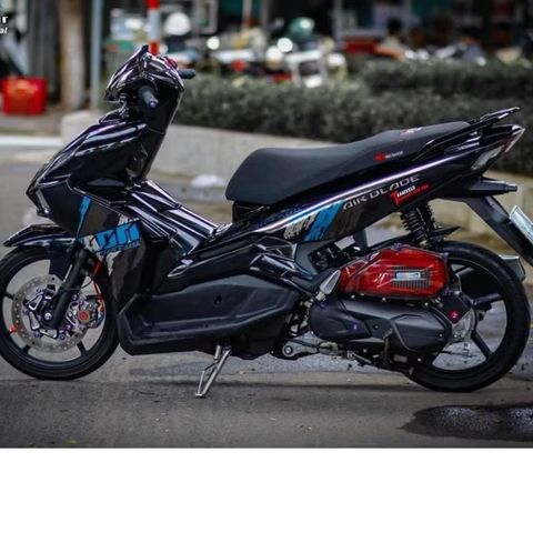 [FreeShip] TEM RỜI mẫu ADN Special Edition xanh ngọc dán AirBlade AB đen - mẫu mới 2022 - không bay màu Quyen Decal