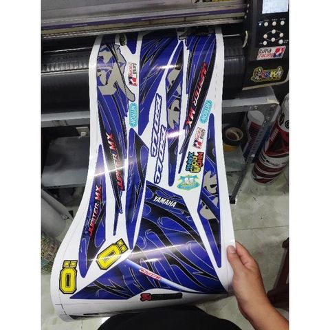 Tem Lửa Rời Exciter 150 Xanh Gp - Jupiter Mx 2023  - Decal In Chất Lượng