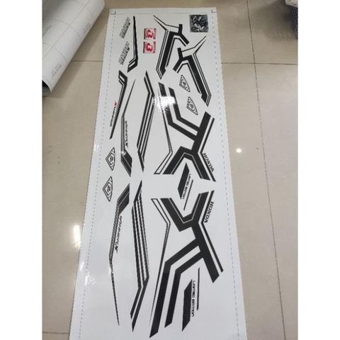 Tem Rời Honda Winner X 150 Y16ZR Dán Xe Trắng  - Decal In Chất Lượng