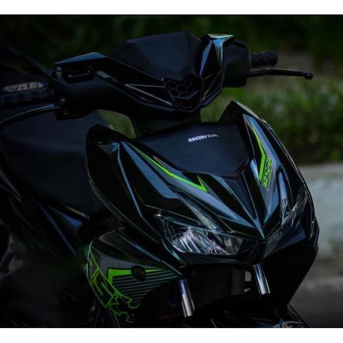 TEM DÁN RSX XE WINNER X MÀU ĐEN - Decal Cao Cấp Nhất