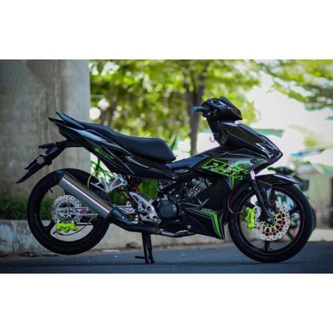 TEM DÁN RSX XE WINNER X MÀU ĐEN - Decal Cao Cấp Nhất