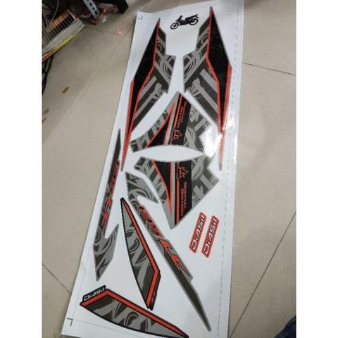 Tem Rời Exciter 135 Lc V7 2021  - Decal In Chất Lượng
