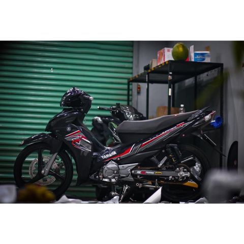 Tem rời Jupiter FI mẫu RC phối đen đỏ xám, in sắc nét, 3 lớp không phai màu CM00035 1 2