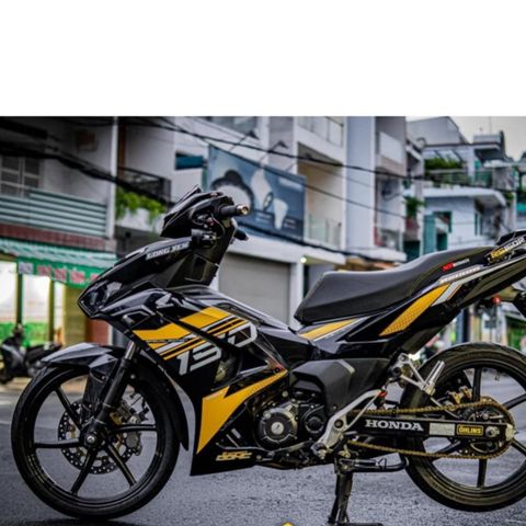 [FreeShip] [Ảnh thật] Tem rời Winner V3 - Mẫu RS150R vàng xám đen nổi bật - Chuẩn From cực đẹp Quyen Decal