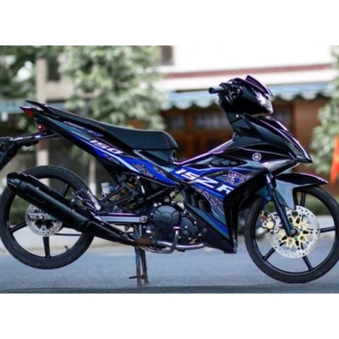 Tem Rời Ex 150 Y15ZR Xanh Đen 2022  - Decal In Chất Lượng