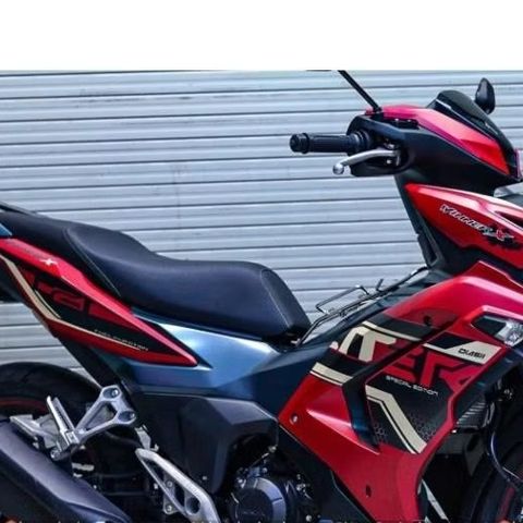 TEM DÁN XE WINNER X V3 MẪU ER ĐỎ NHÁM VÀNG ĐỒNG - Decal Cao Cấp Nhất