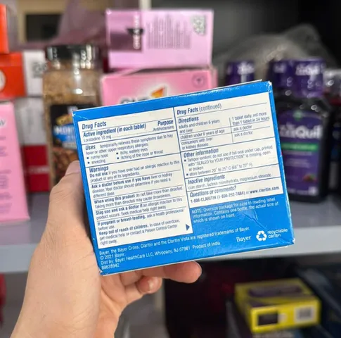 Viên uống Claritin 70 viên
