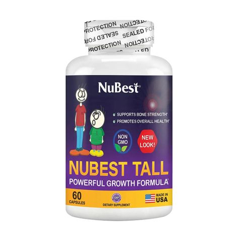Viên Uống Hỗ Trợ Tăng Chiều Cao Nubest Tall Cho Bé - Dinh Dưỡng Tối Ưu, Tăng Chiều Cao, Chai 60 Viên Mỹ