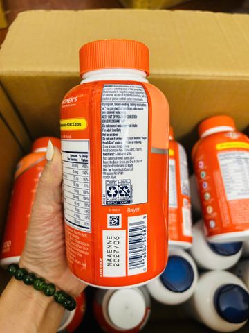 Vitamin Tổng Hợp One A Day Women's Formula 300 Viên - Hỗ Trợ Sức Khỏe Phụ Nữ Dưới 50 Tuổi, Bổ Sung 23 Vitamin và Khoáng Chất Chính Hãng Mỹ 638555