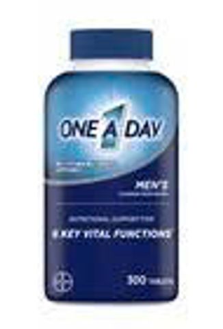 Viên uống bổ sung vitamin tổng hợp One A Day dành cho nam giới, 300 viên - Tăng cường năng lượng, hệ miễn dịch và sức khỏe tim mạch