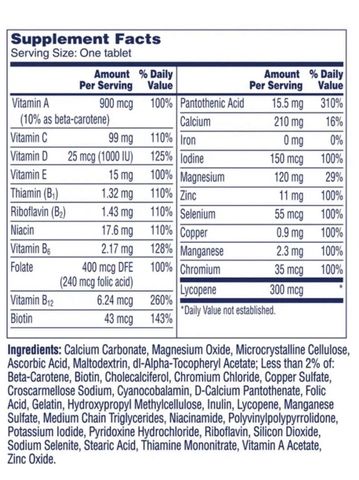 Viên uống bổ sung vitamin tổng hợp One A Day dành cho nam giới, 300 viên - Tăng cường năng lượng, hệ miễn dịch và sức khỏe tim mạch