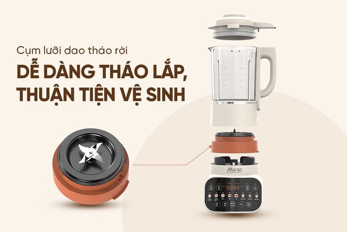 Máy làm sữa hạt đa năng SUNHOUSE MAMA SHD5268