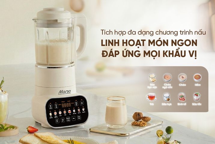 Máy làm sữa hạt đa năng SUNHOUSE MAMA SHD5268